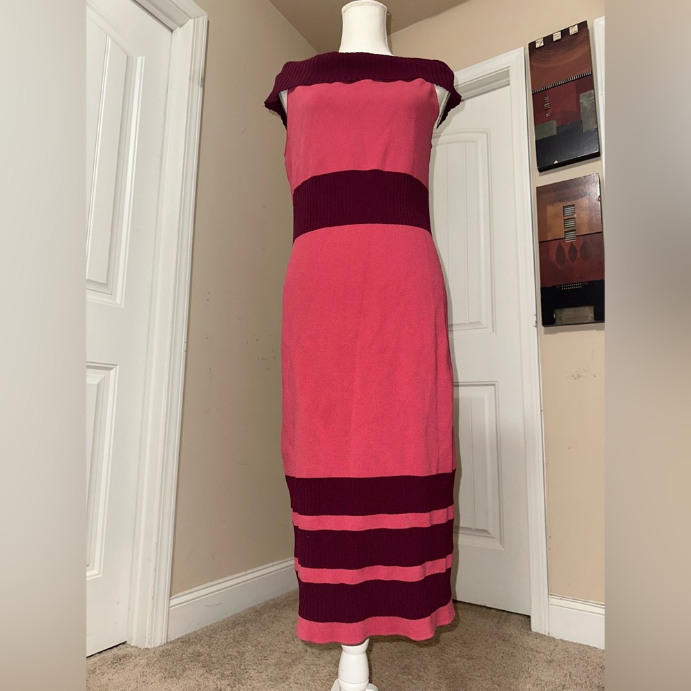 Eva Mendez by New York and Company Colorblock bodycon dress